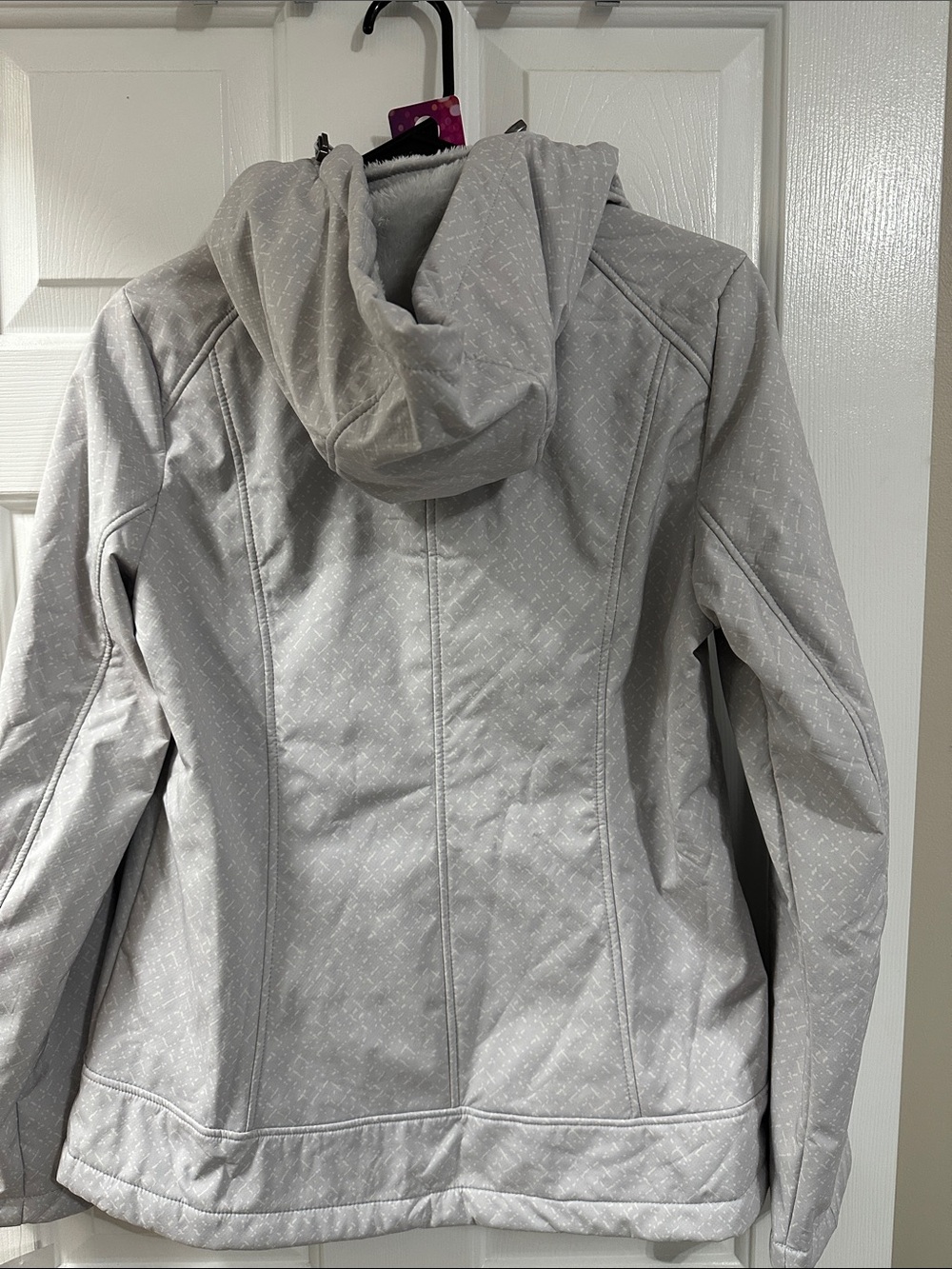 ZeroXposur Light Gray Hooded Ski Jacket - Picture 4 of 4